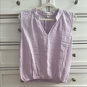 Lavender Sleeveless Top
